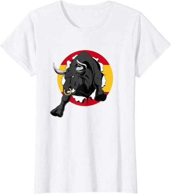 Camiseta Toro bandera de España - Imagen 2