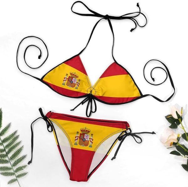 Bikini bandera de España