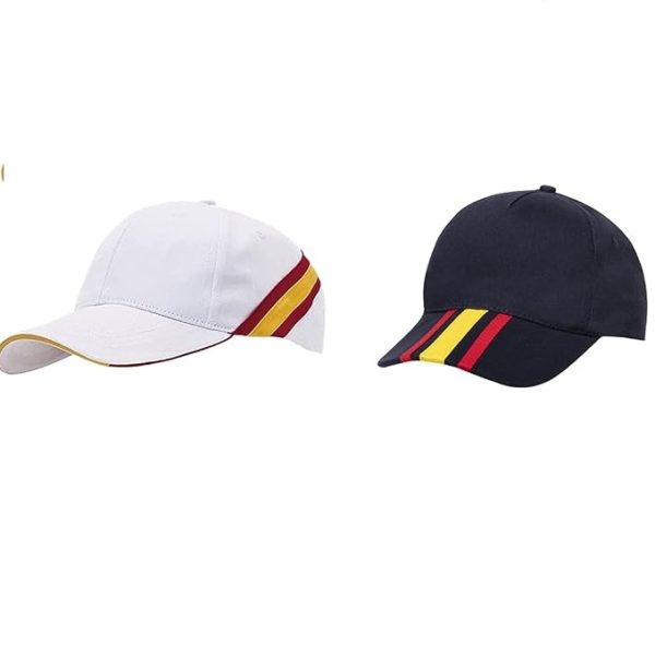 Pack dos gorras con bandera