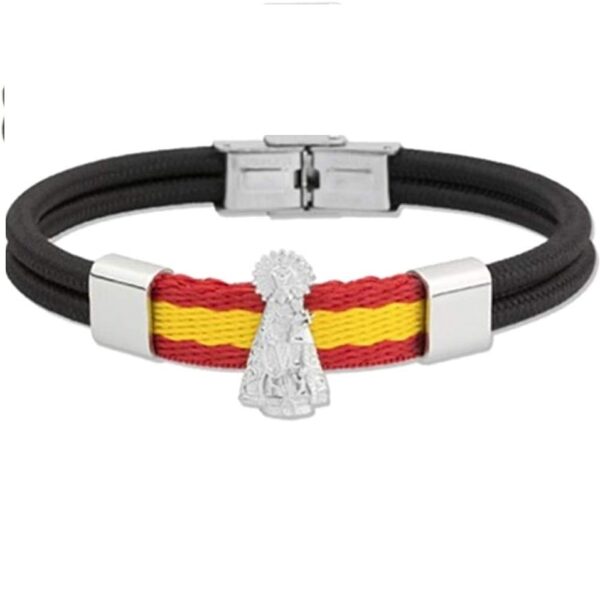Pulsera Acero Inox. Virgen Desamparados